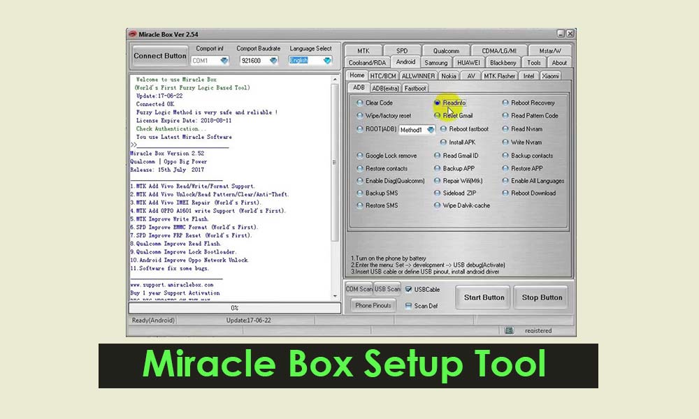 Download Miracle Box Setup Tool without Box With Keygen