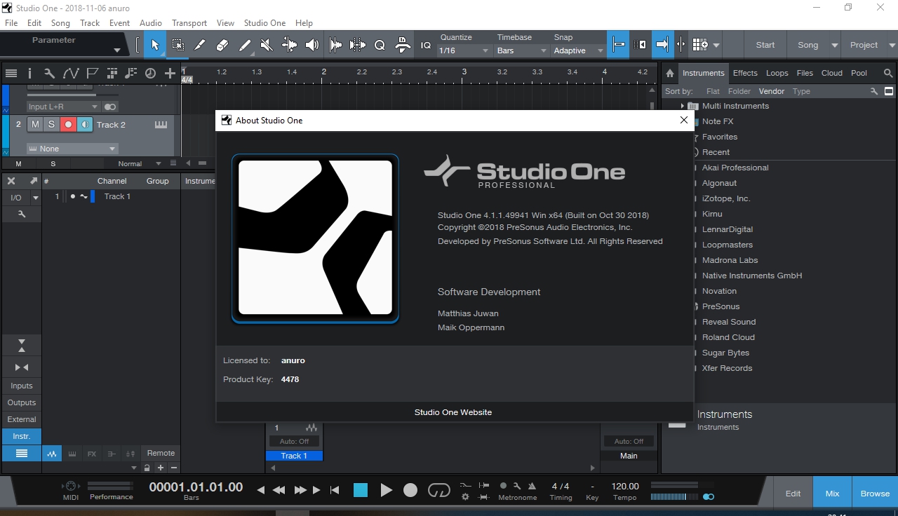 PreSonus Studio One 6 Professional 6.2.0 download the last version for windows