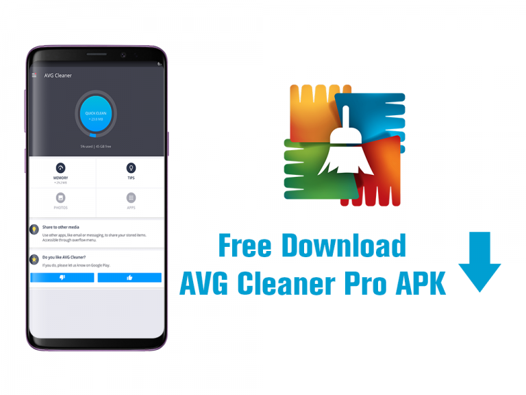 avg cleaner pro apk full free download