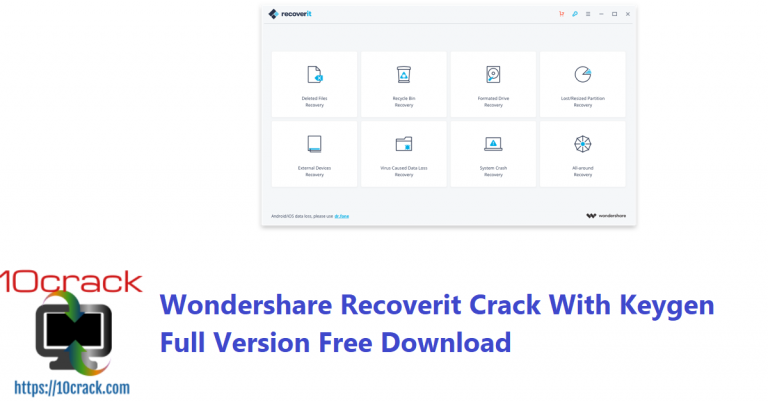 Wondershare recoverit 7.3.1 registration code