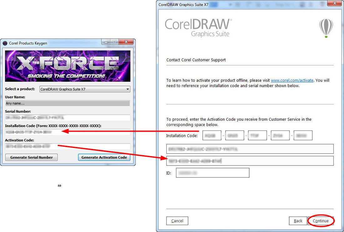 Serial number for corel x5