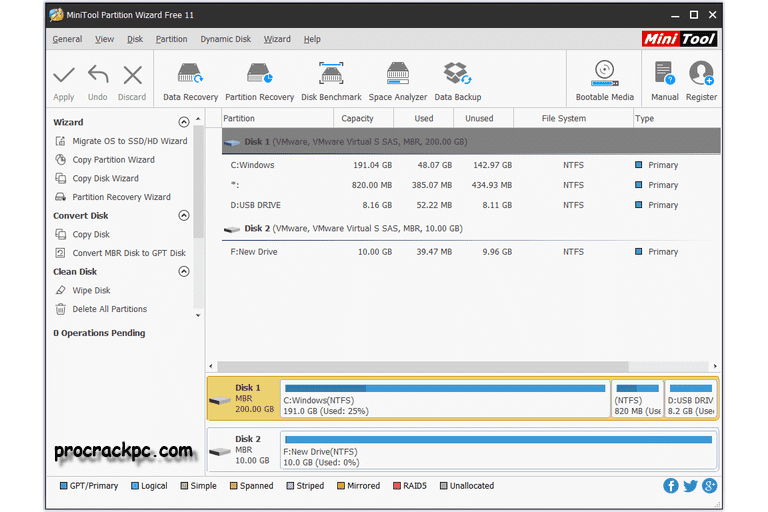 MiniTool Partition Wizard Serial Key Free Download