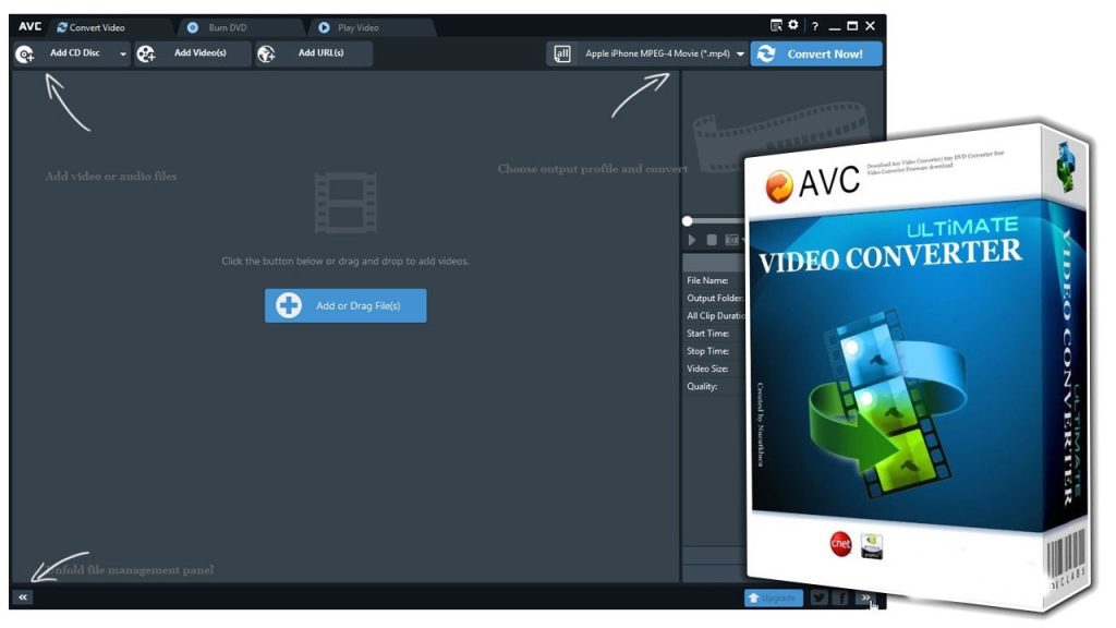 AnyVideo Converter Crack Full Product Key Free Download 2022